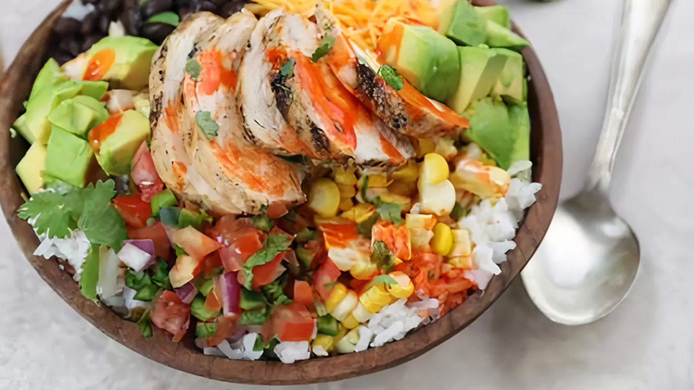 Poke bowl de poulet