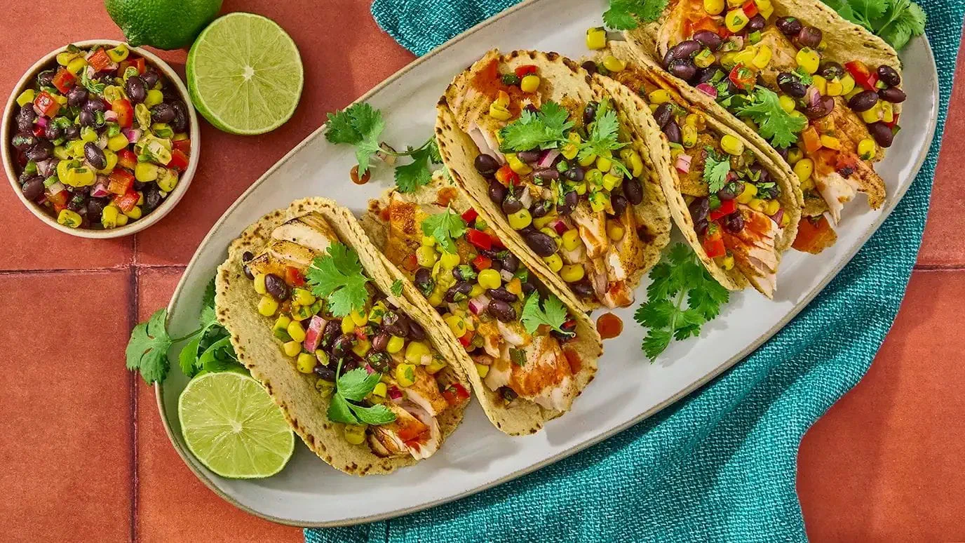 Chili Lime Fish Tacos