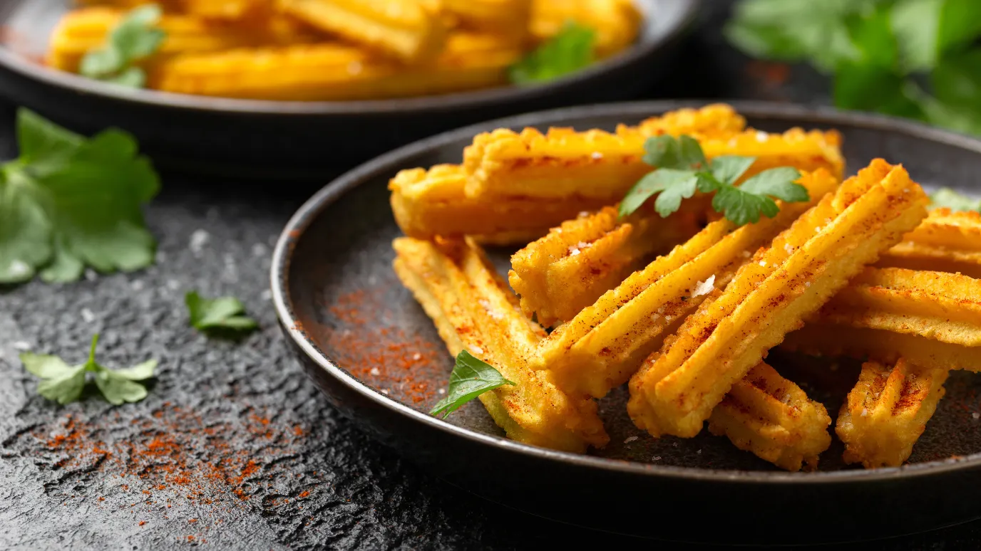 Churros salés aux saveurs mexicaines et son guacamole