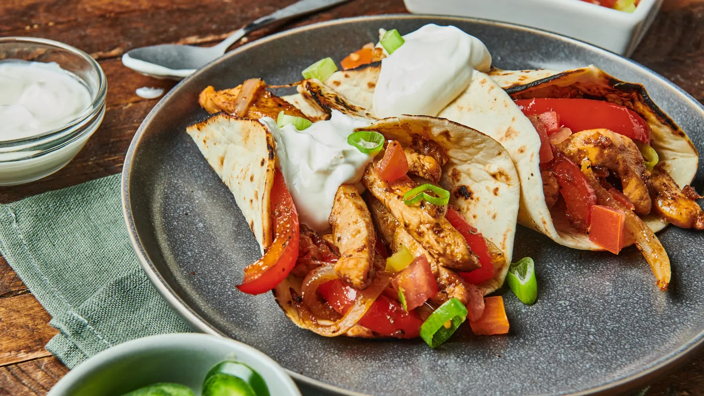 Fajitas au Poulet