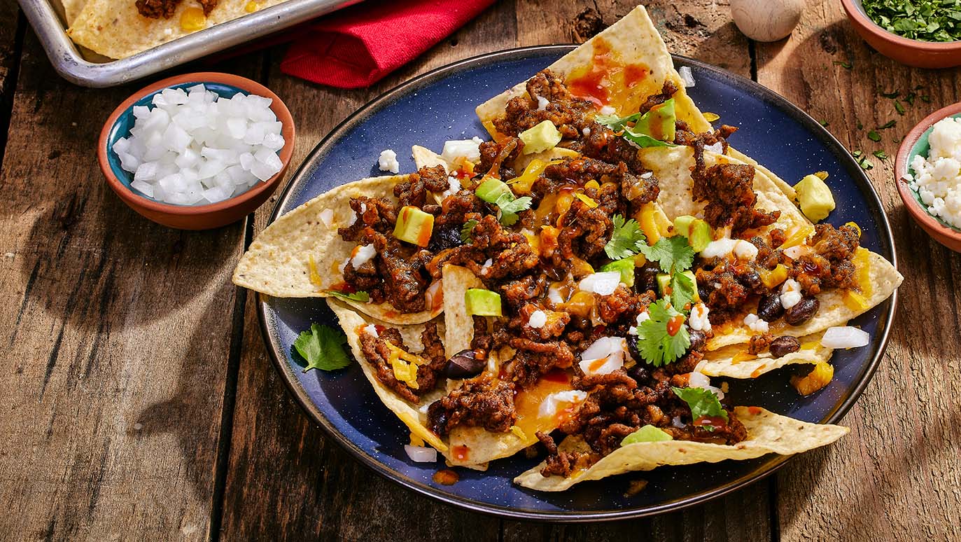 Loaded Beef Nachos