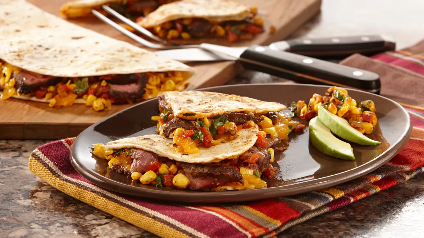 Quesadillas au Poulet