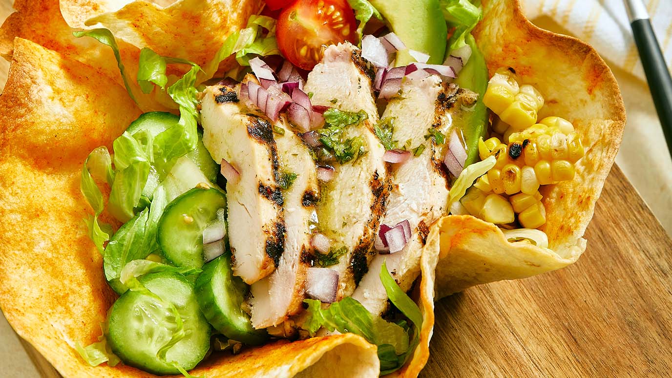 tortilla salad bowl